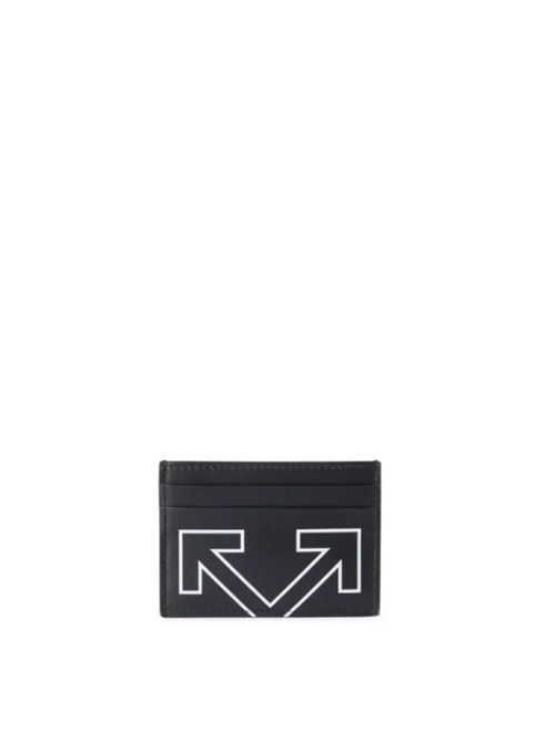 HERITAGE CARD CASE OFF-WHITE | OMND09BC99LEA00110011001 BLACK